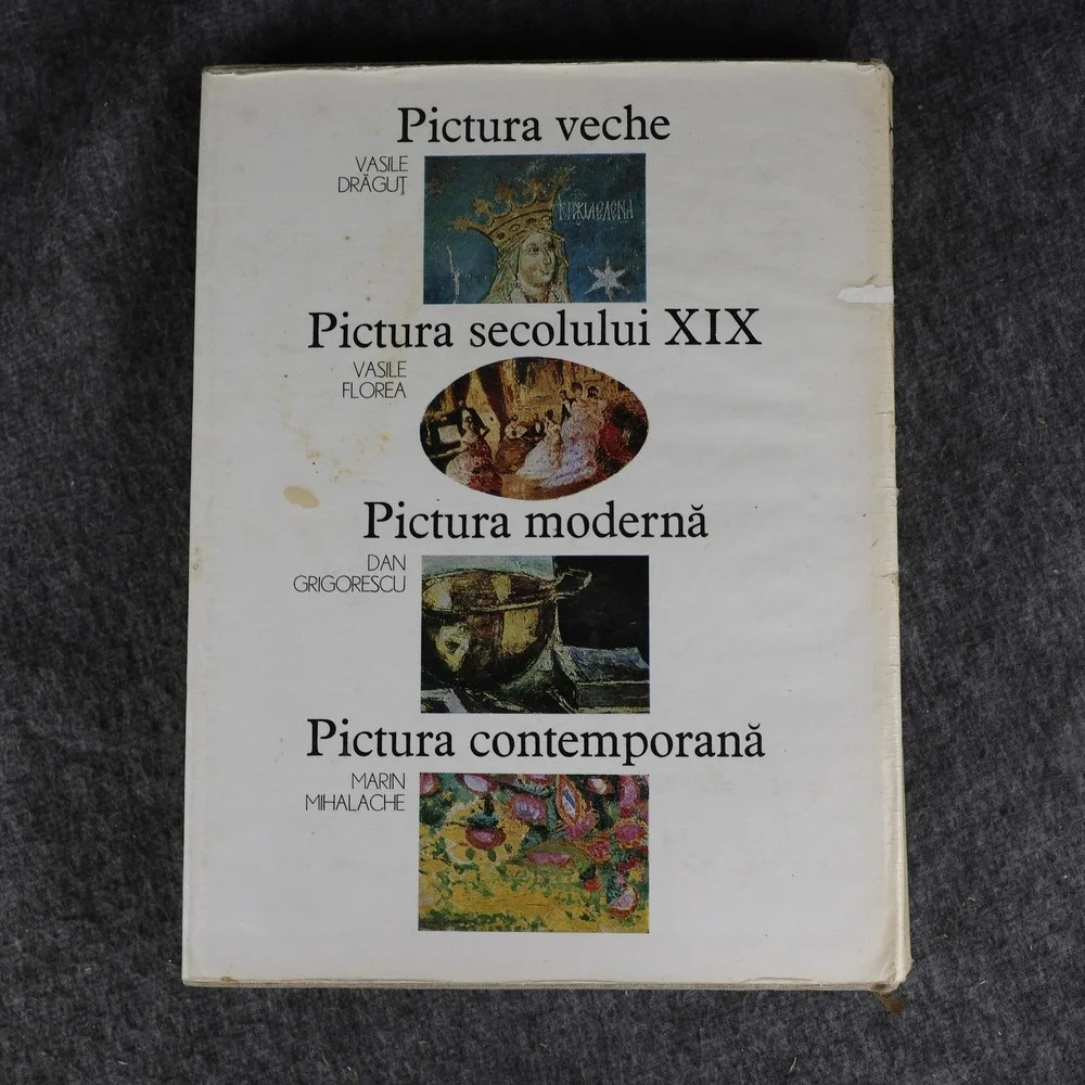 Vintage Pictura Românească În Imagini Drăguț Florea 1976 Romania Art Book HC DJ